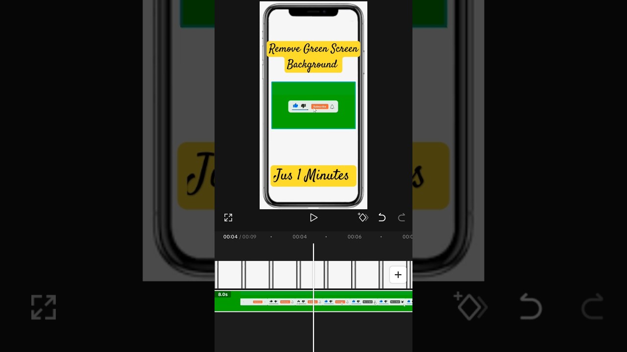 Remove Green Screen Subscribe Button in CapCut 🎬