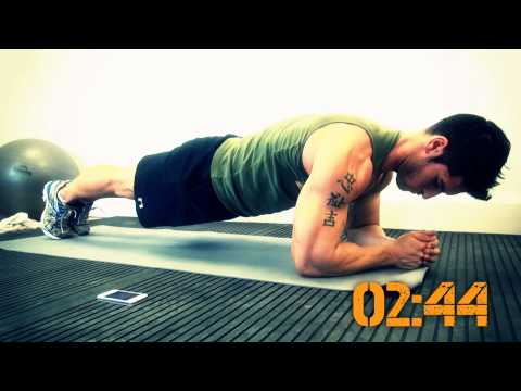 8 minute abs with Jamie Alderton