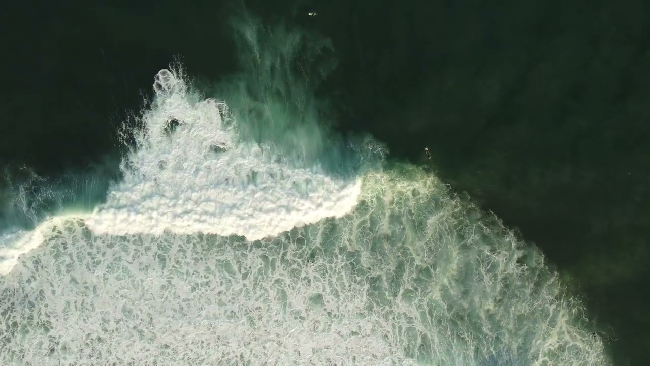 2022 4K Drone Footage of Surfers & Waves at Tenerife Beach 🌊