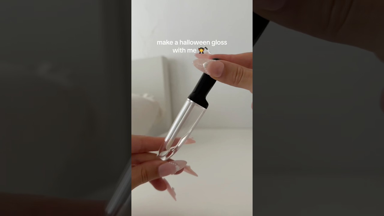 Get Spooky and Chic with My Halloween Lip Gloss Look π»π