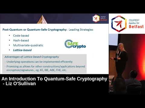 An Introduction To Quantum Safe Cryptography by Liz O'Sullivan