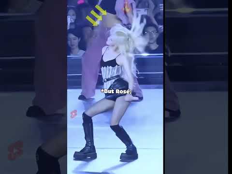 Rosé's hair flip is iconic!!😍😍 #blackpink #jisoo #jennie #lisa