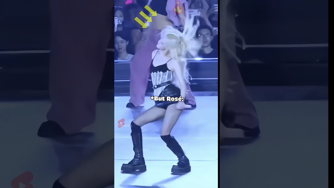 Rosé's Iconic Hair Flip! 🎀