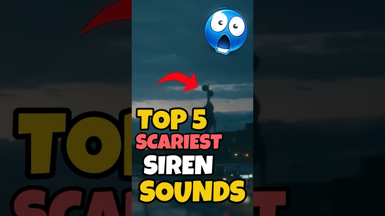 5 Top 5 Most Terrifying Siren Sounds 🌊