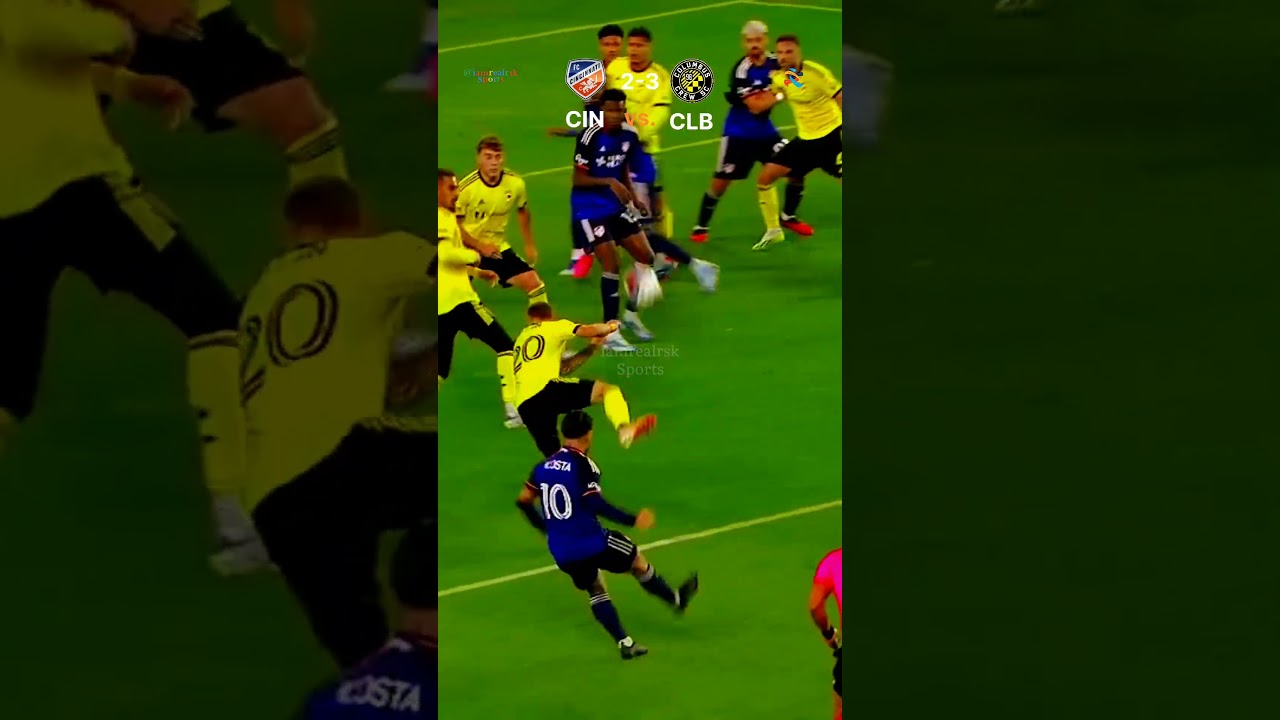 Thrilling MLS Conference Finals: FC Cincinnati vs. Columbus Crew 2-3 ⚽