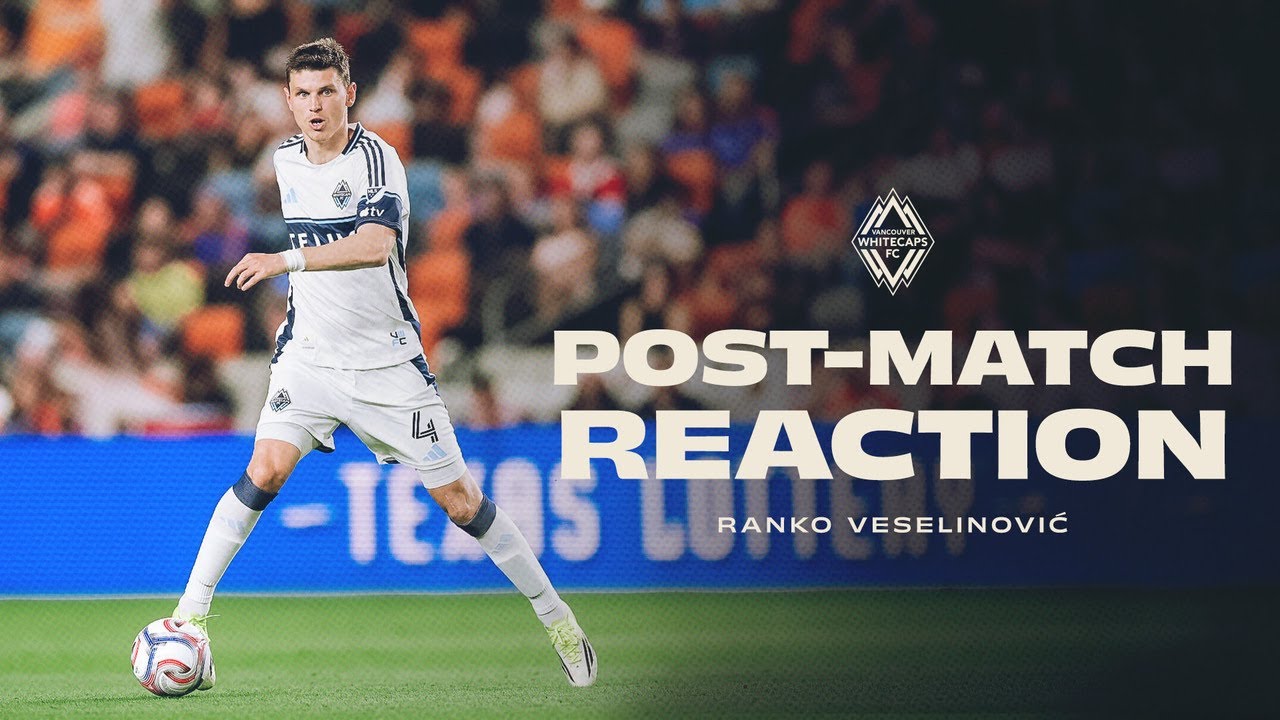 Ranko Veselinović Reacts to HOU 1-0 VAN Match ⚽