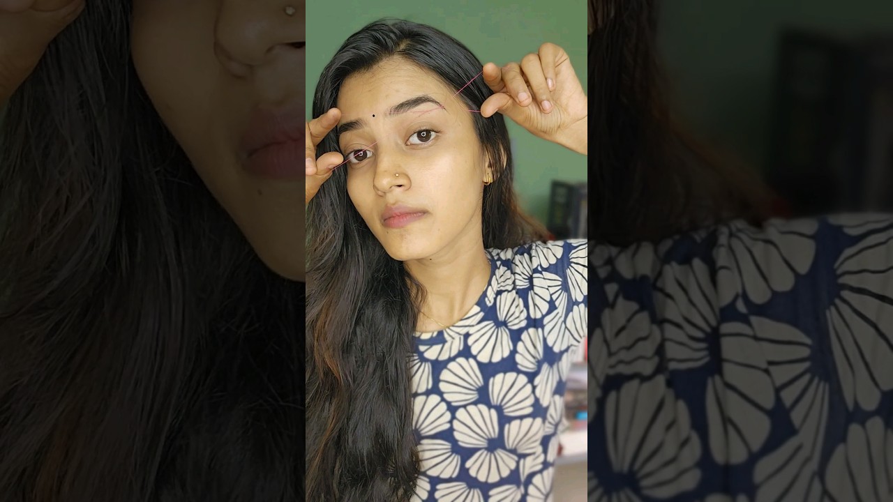 സ്വന്തമായി ത്രെഡിംഗ് ചെയ്യാനുള്ള എളുപ്പം ട്യൂട്ടോറിയൽ