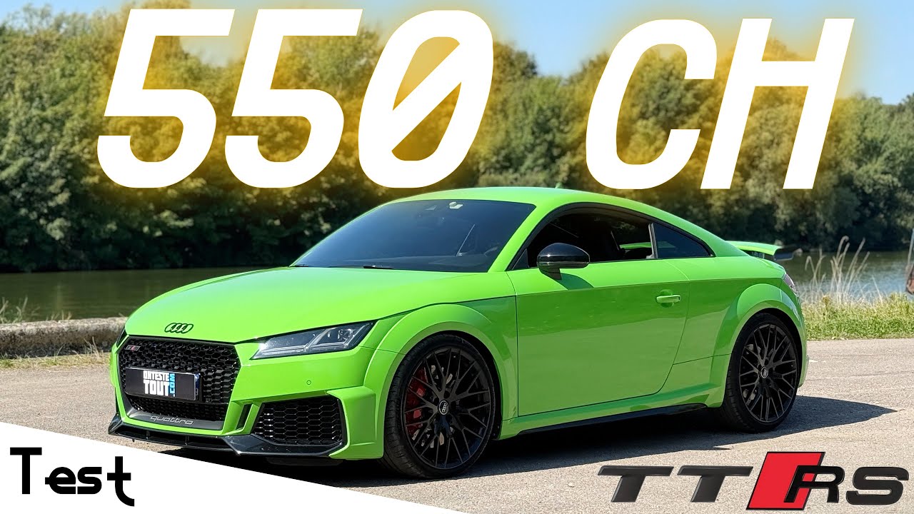 "Test" La puissance d'une SUPERCAR "Audi TT RS de 2019"
