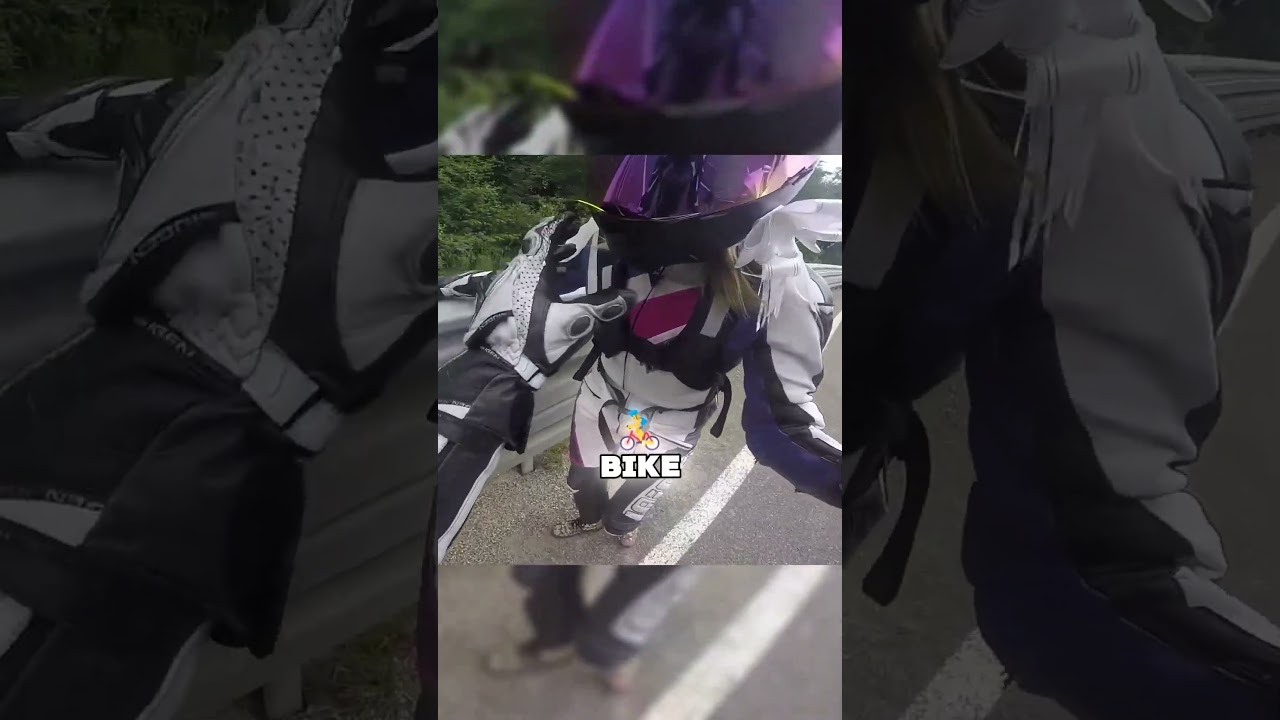 Motorcycle Slip 😬: DashCam Chaos