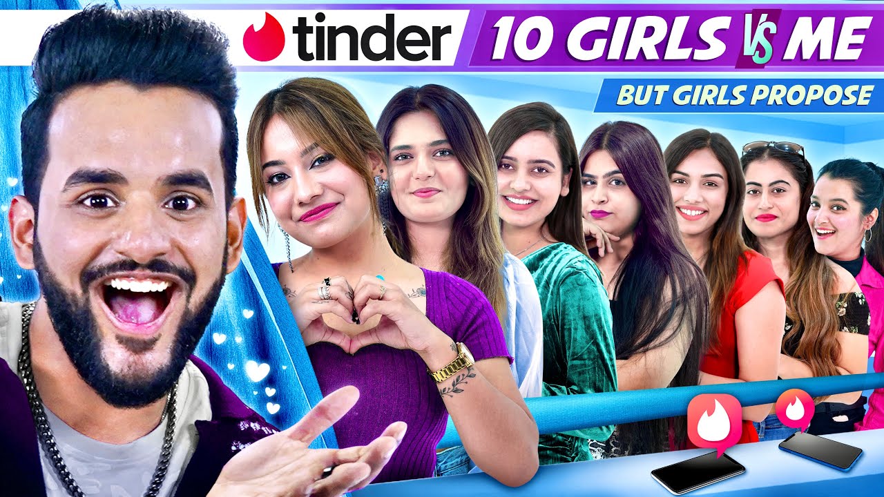 TINDER IN REAL LIFE But GIRLS PROPOSE This time😂