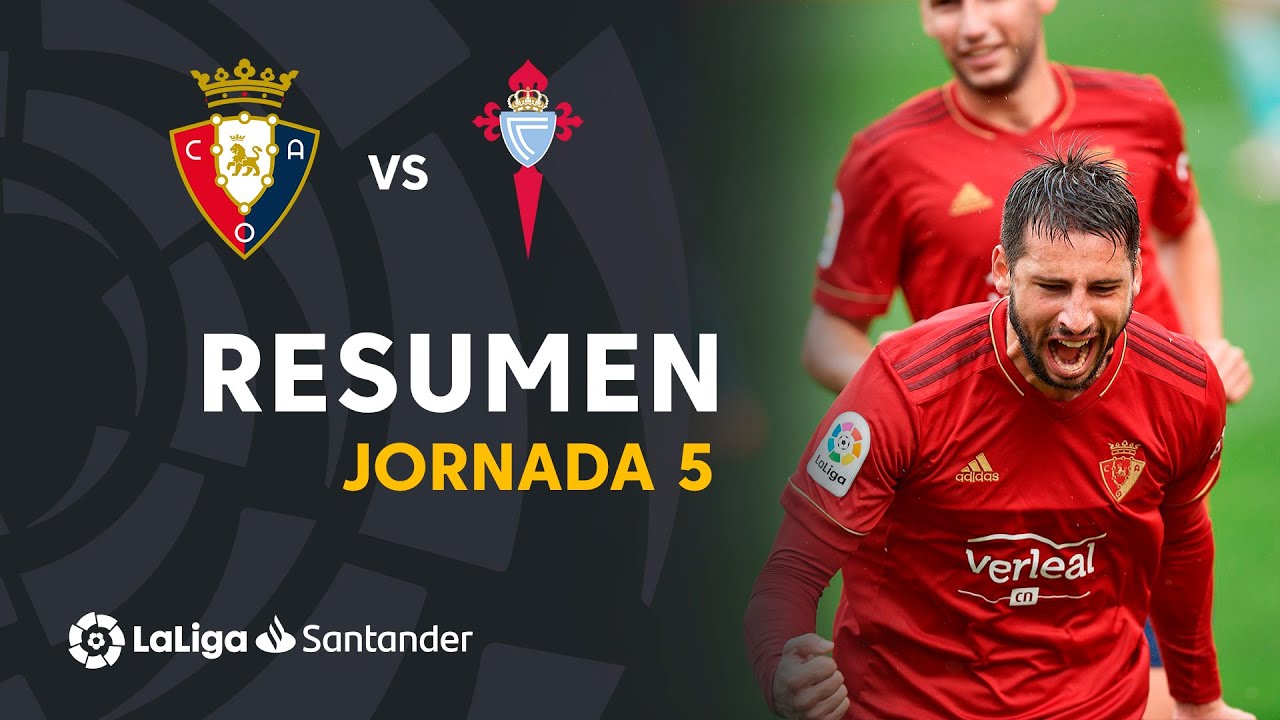 Osasuna vence 2-0 a Celta con goles de Roncaglia y Calleri ⚽