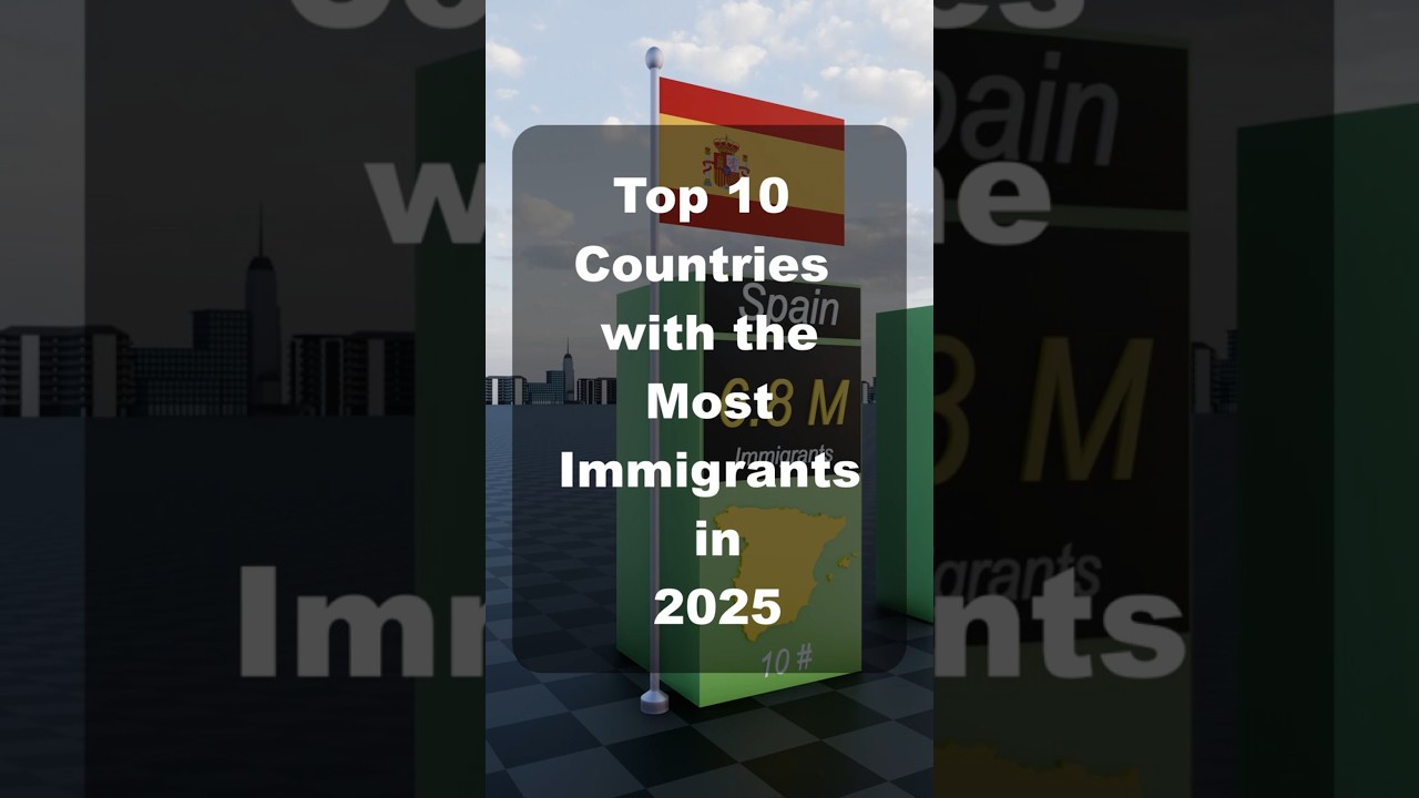 Top 10 2025's Top 10 Countries Hosting the Most Immigrants π