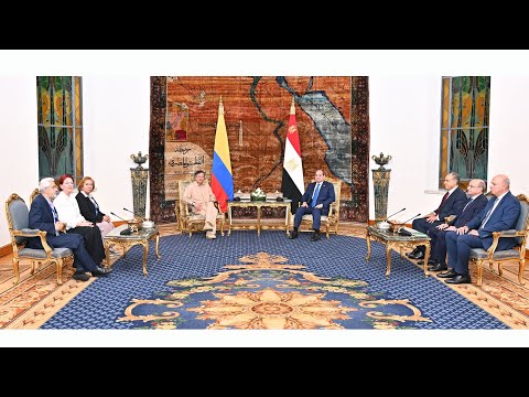 الرئيس عبد الفتاح السيسي يستقبل رئيس جمهورية كولومبيا ورئيس جمهورية الكونغو الديمقراطية