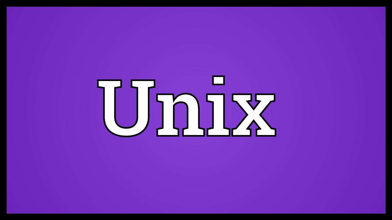 What is Unix? An Overview of the Operating System