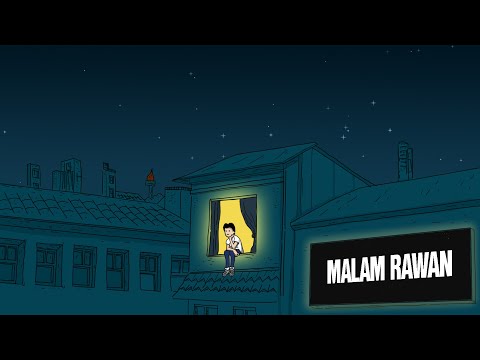 Rizky Febian - Malam Rawan [Official Lyric Video]