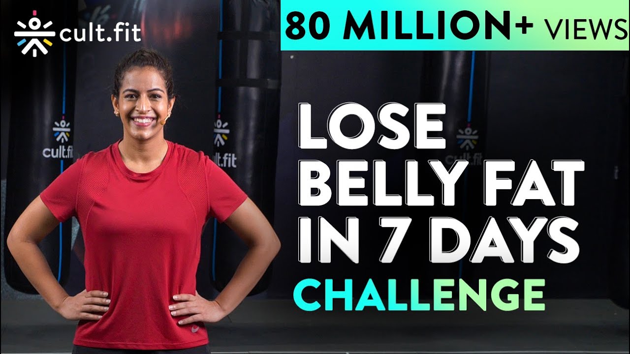 7-Day Belly Fat Loss Challenge 🏃‍♂️