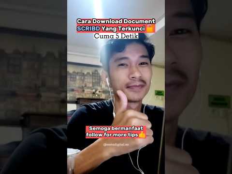 Cara Cepat Buka File SCRIBD yang terkunci🔐 #shorts #tipsandtricks #mahasiswa