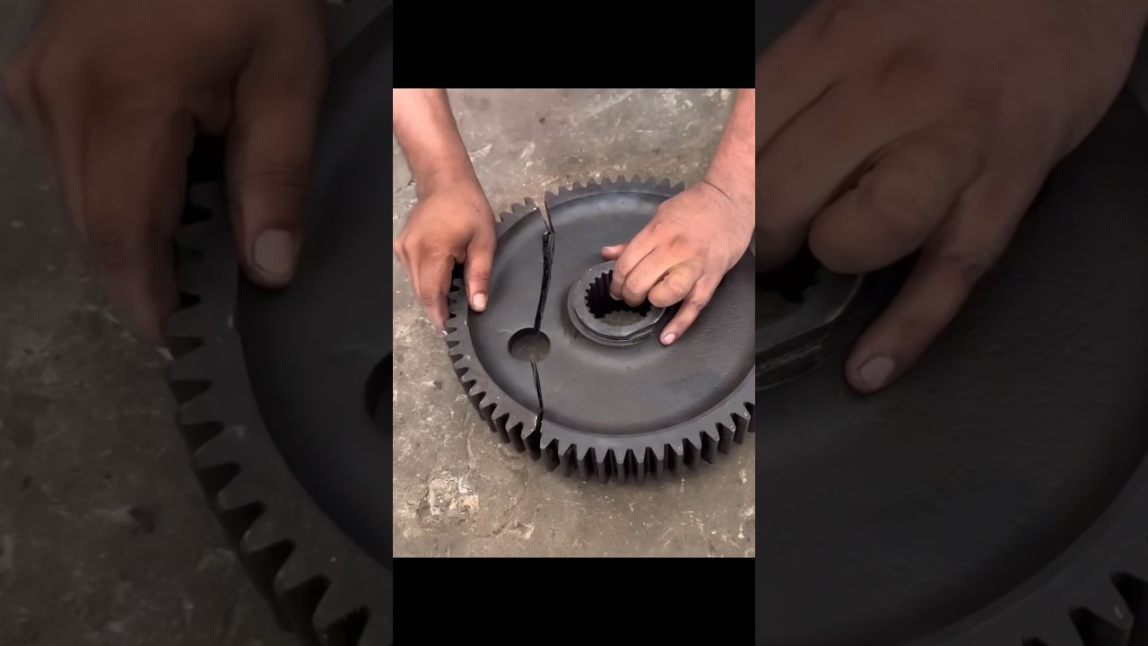 Expert Mechanic Fixes Broken Gear 🔧