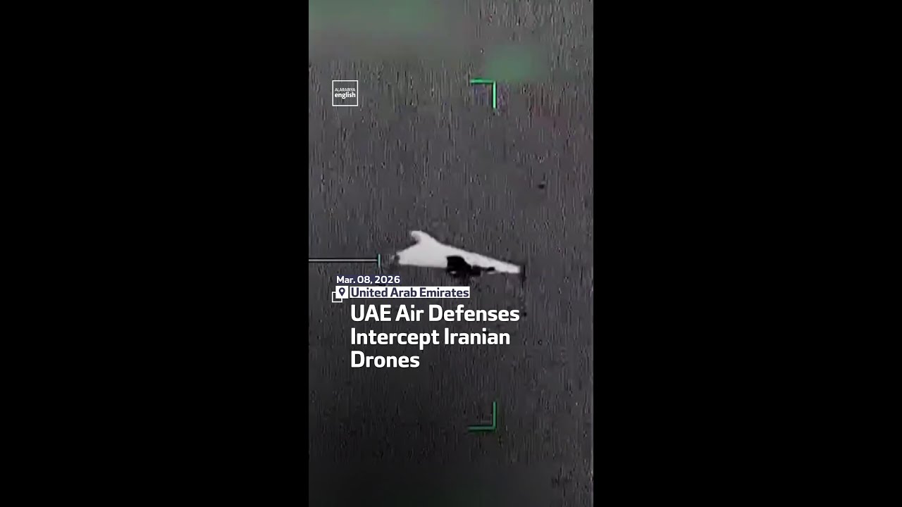 UAE Intercepts Iranian Drones 🚁