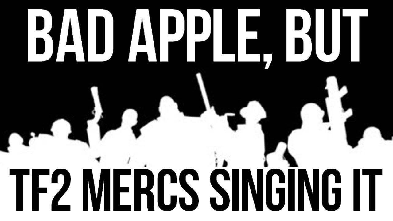 TF2 Mercs Sing 'Bad Apple' 🎶 (AI Cover)