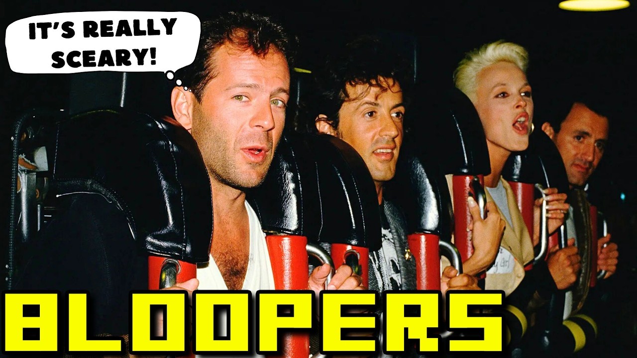 BLOOPERS of LEGENDARY ACTORS: Robin Williams, Jim Carrey, Bruce Willis, Silvester Stallone