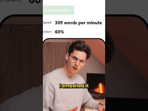 Double Your Reading Speed INSTANTLY