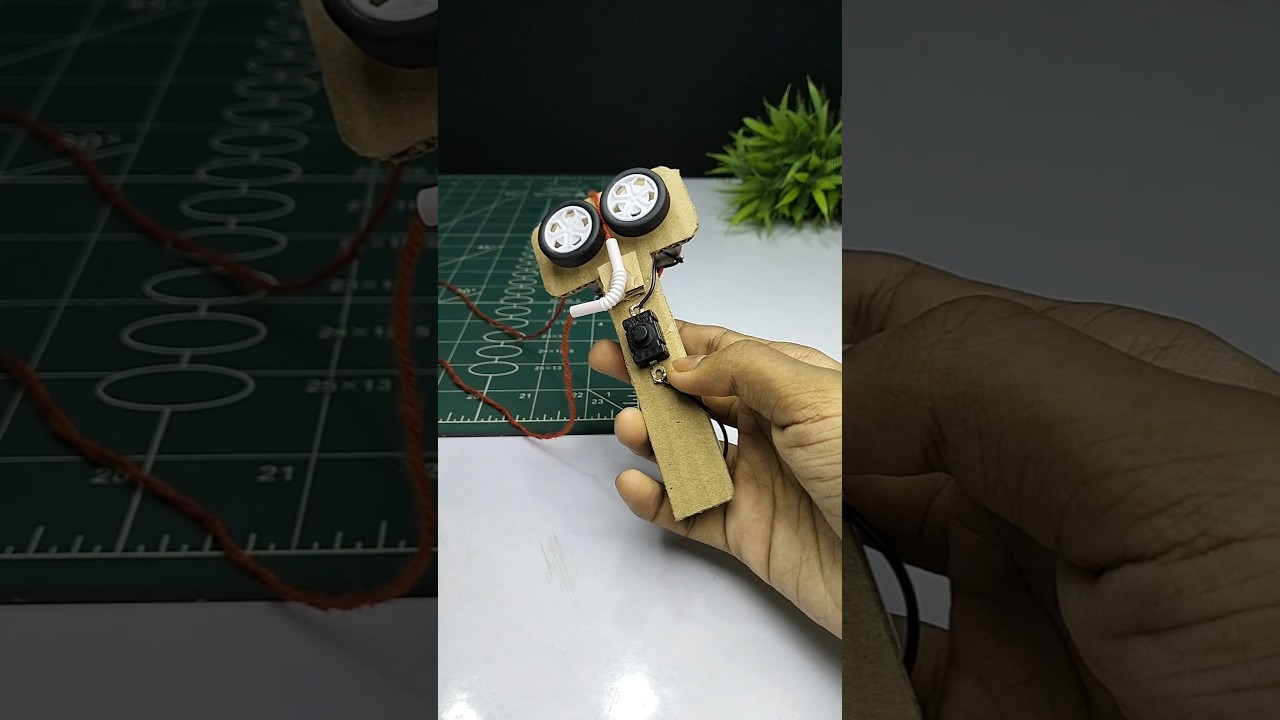 Innovative DC Motor Science Project Model