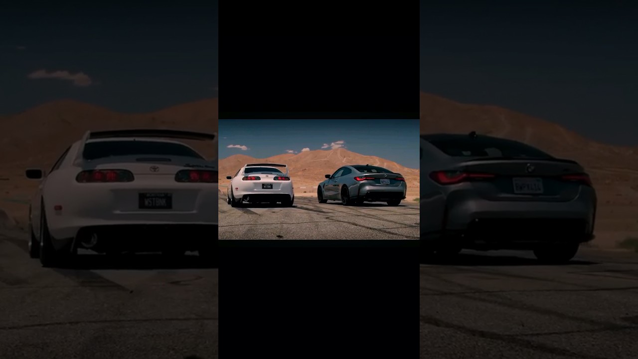 Toyota Supra MK4 Tuning vs BMW M4 xDrive 🏁