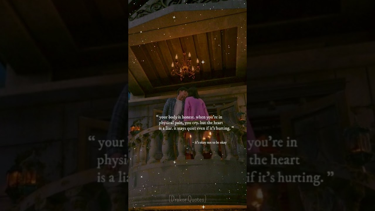 Embrace Your Feelings πΈ - Drakor Quotes