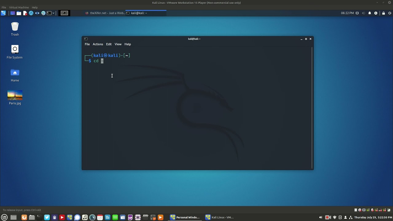 Demonstration of ExifTool Metadata Extraction from Images