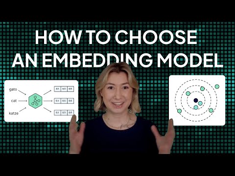 How to choose an embedding model