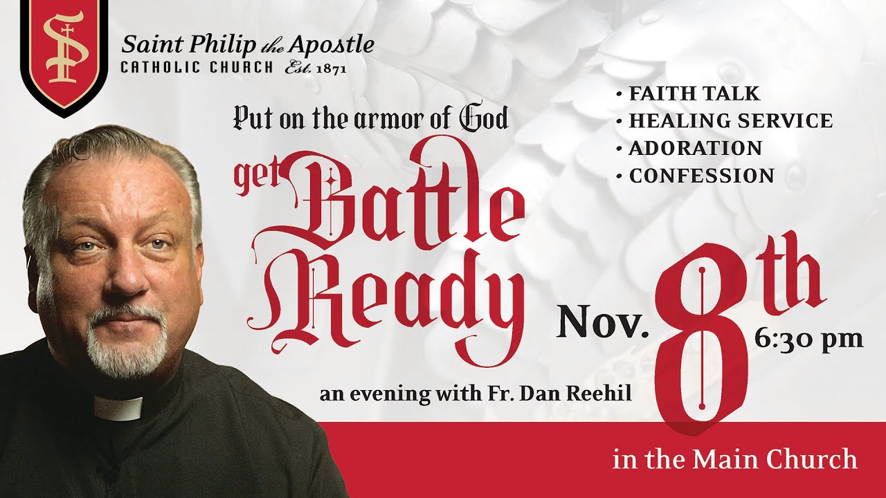 Get Battle Ready: Evening with Fr. Dan Reehil ✝️