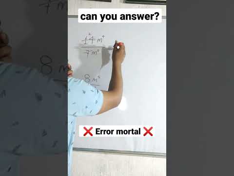 ❌ Error Mortal❌ #shorts #mathematics #challenge #maths #algebra