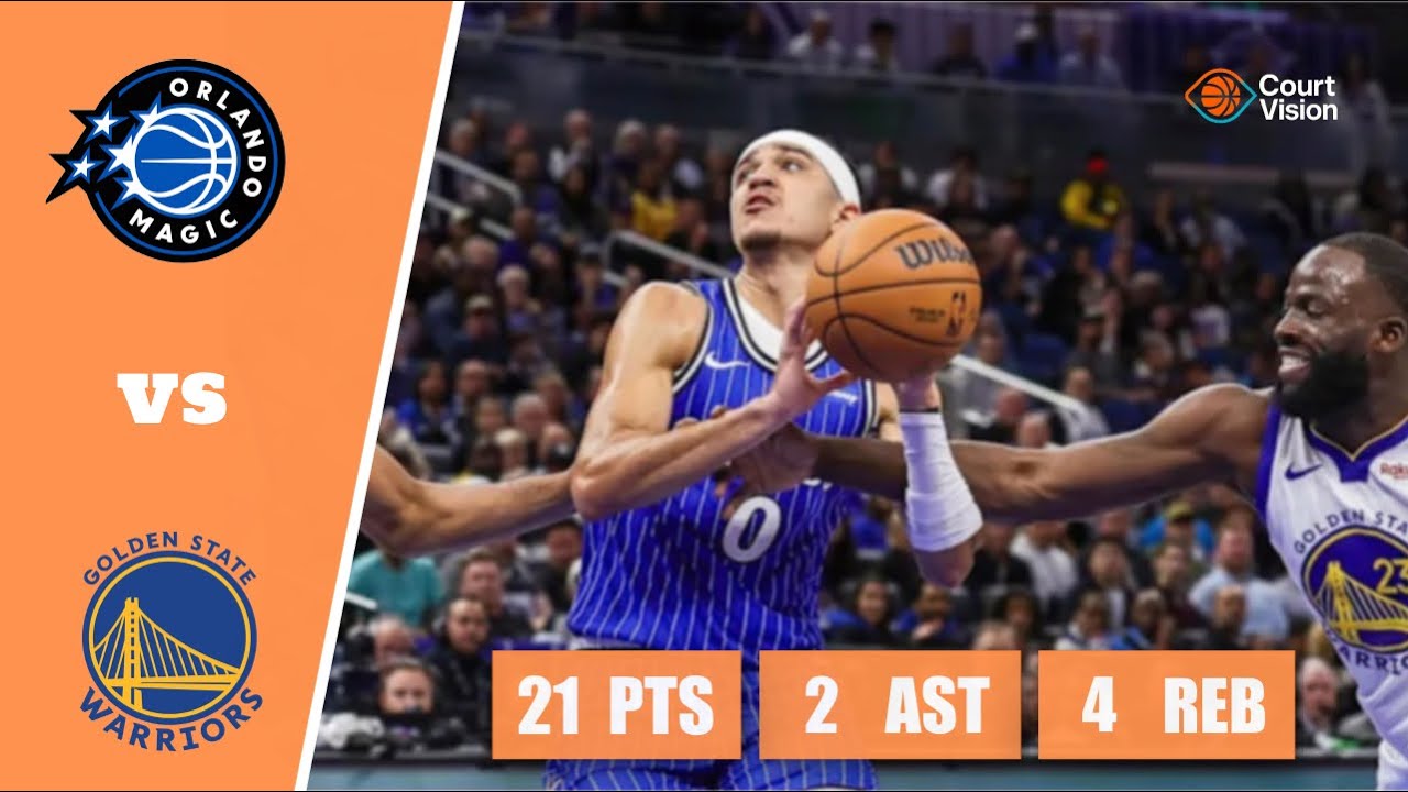 Anthony Black Scores 21 vs Warriors in 2025-26 Season 🏀