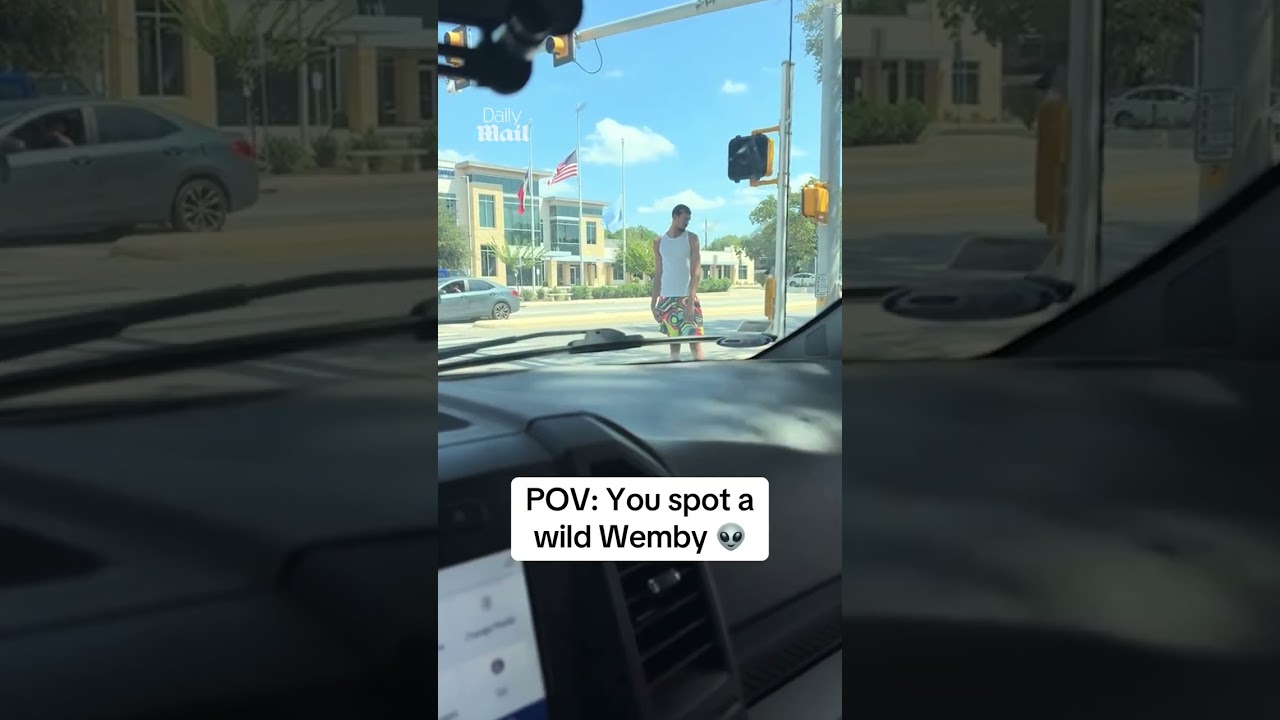 Wild Wemby Sighting in San Antonio π