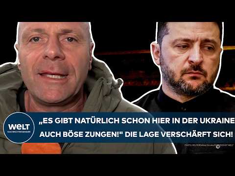 PUTINS KRIEG: "Es gibt natürlich schon hier in der Ukraine auch böse Zungen!" Lage verschärft sich!