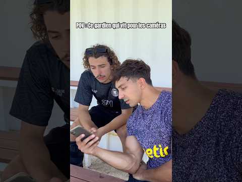 Il vit pour les caméras 🤣 #football