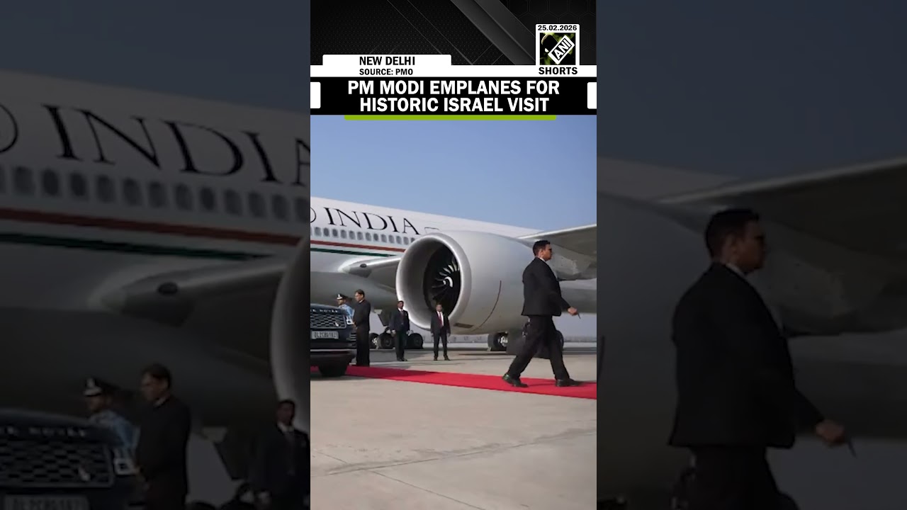 PM Modi Embarks on Historic Israel Visit 🇮🇱