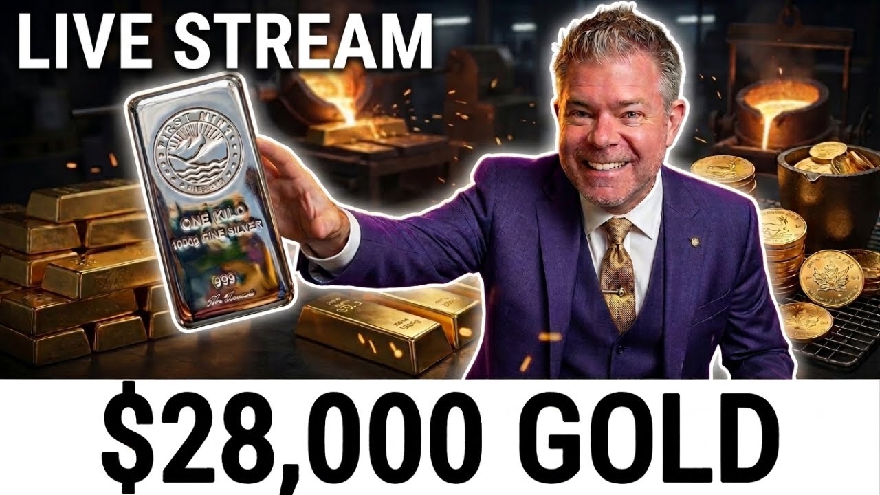 🚨 $28,000 Gold! 🚨 IS THIS REAL -- (Silver Price Forecast too)