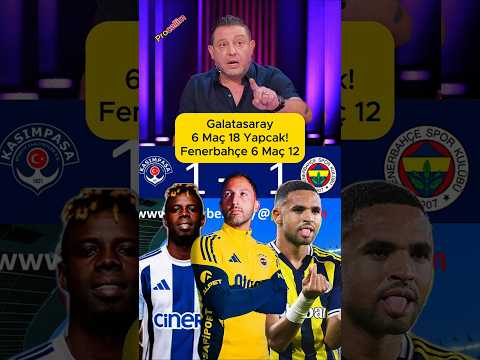 Galatasaray Konya Maçında Büyük Olasılıkla 18 Yapcak; Fenerbahçe 6 Maç 12 Puan! #procellim