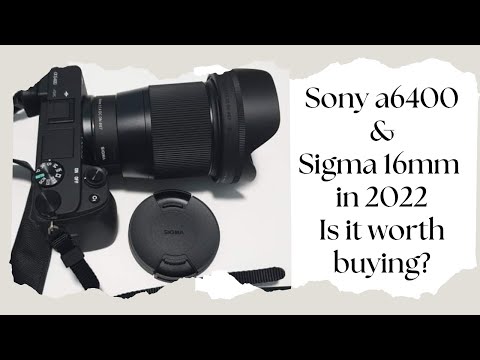 UNBOXING Sony A6400 and Sigma 16mm F1.4 First impression, Review - Sample raw Photos and Videos