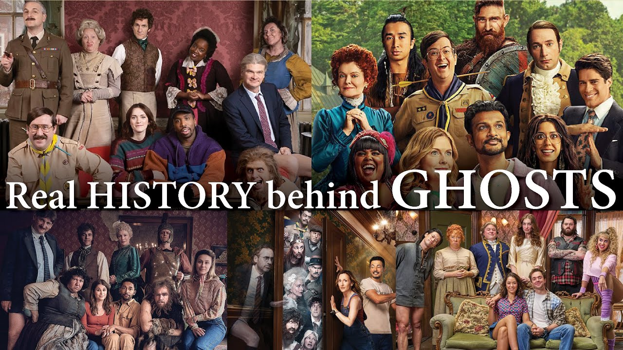 Ghosts vs. Real History: What TV Series Reveal About Their Countries' Heritage 🇬🇧🇺🇸