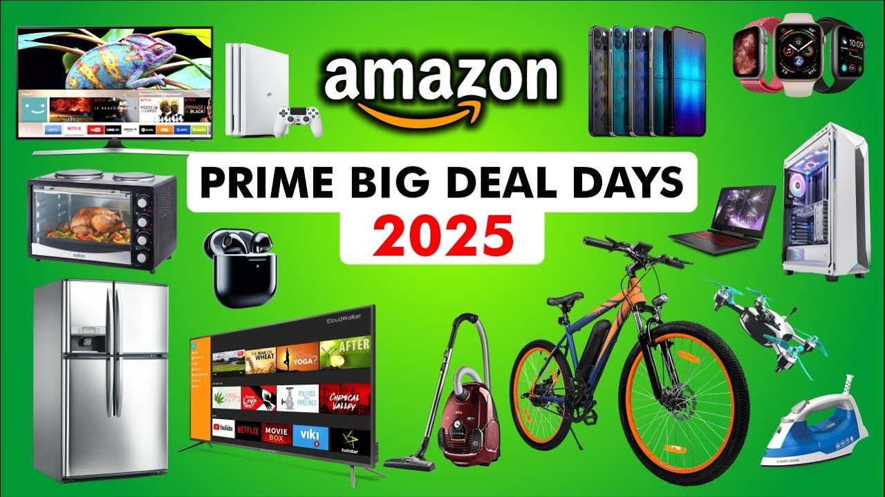 50 Top 50 Amazon Prime Day Deals 2025 – Up to 80% Off 🎉