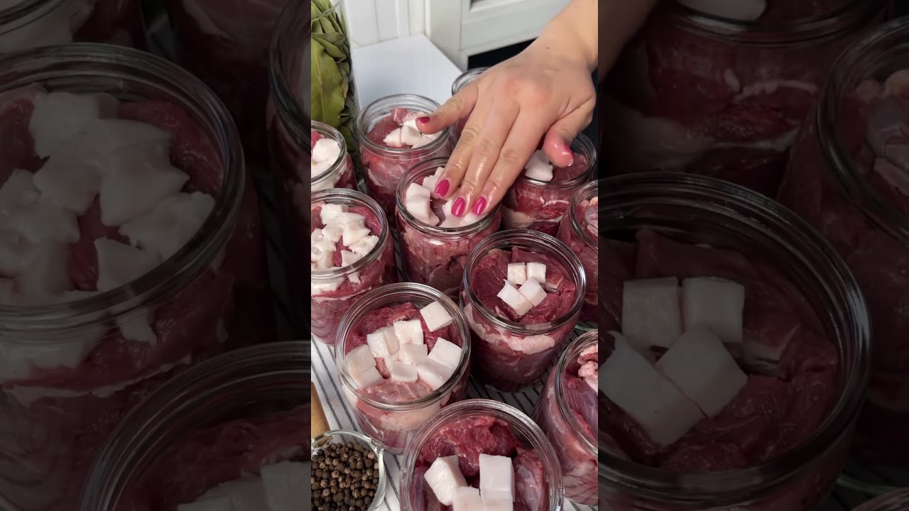 Домашняя тушенка: вкусный и натуральный рецепт 🍲