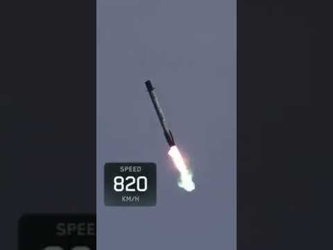 SpaceX Lands The Falcon 9 After The Ax2 Mission! 💫 #falcon9