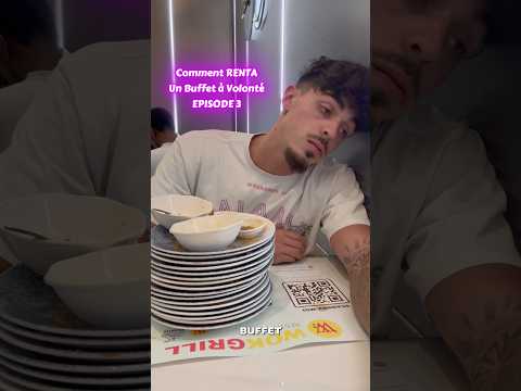 RENTA un Buffet à Volonté EP.3 #dégustation #allyoucaneat #mukbang #buffet #foodchallenge