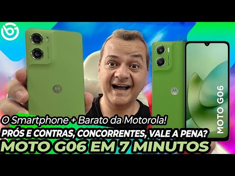 Moto G06 em 7 Minutos: Prós, Contras & Concorrentes