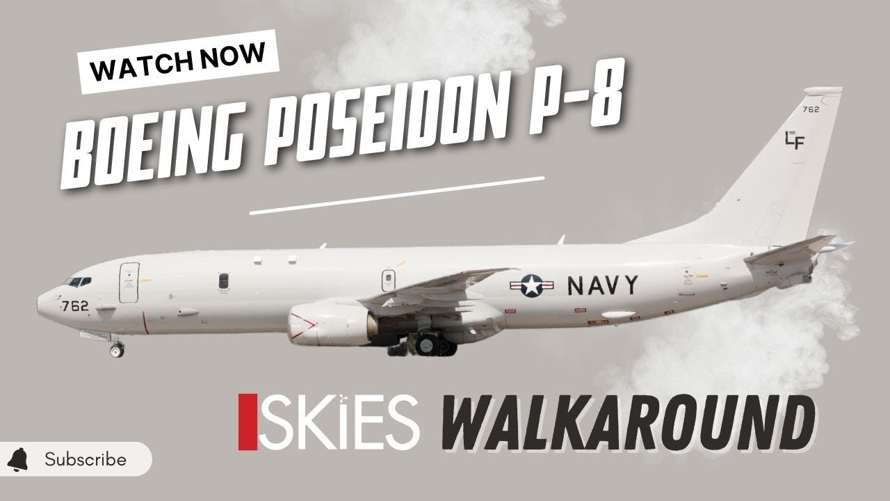 Boeing P-8 Poseidon: Full Walkaround Tour ✈️