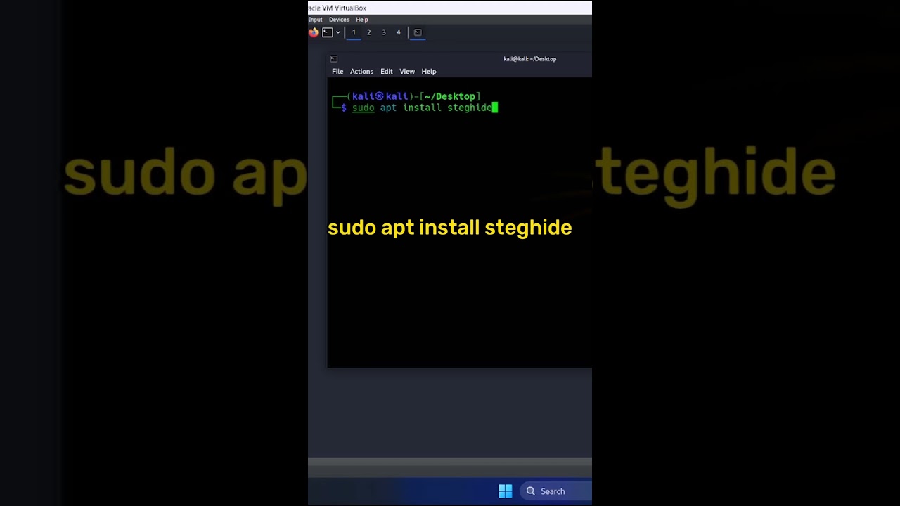 साइबर सुरक्षा में स्टेगनोग्राफी का उपयोग | आसान हिंदी ट्यूटोरियल 🔒