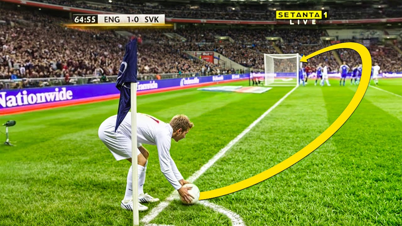 David Beckham Top 20 Legendary Goals / Top 20 Crazy Passes